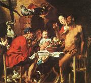JORDAENS, Jacob Christ Driving the Merchants from the Temple zg Germany oil painting artist